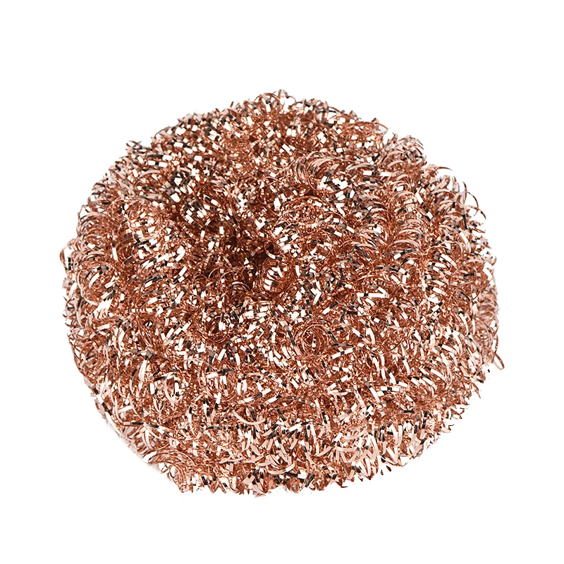 

JCD Soldering Iron Tip Copper Wire Cleaning Mesh Filter Welding Solder Nozzle Cleaner Ball Clean Ball Dross Box Cleaning Ball