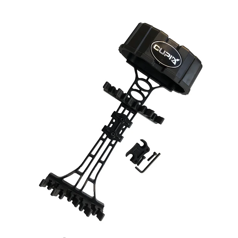 Стрельба из лука блочный лук портативный колчан дэдлок Lite 5-стрела трубка отдыха