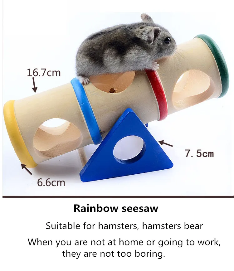 2020 модные весёлые деревянные игрушки для хомяка деревянная - Цена: 367,83 руб.