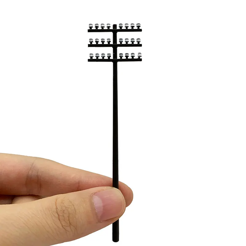 

1:87 power line pole,OO/HO scale utility pole,model railroad layout, model trains, model rail ways