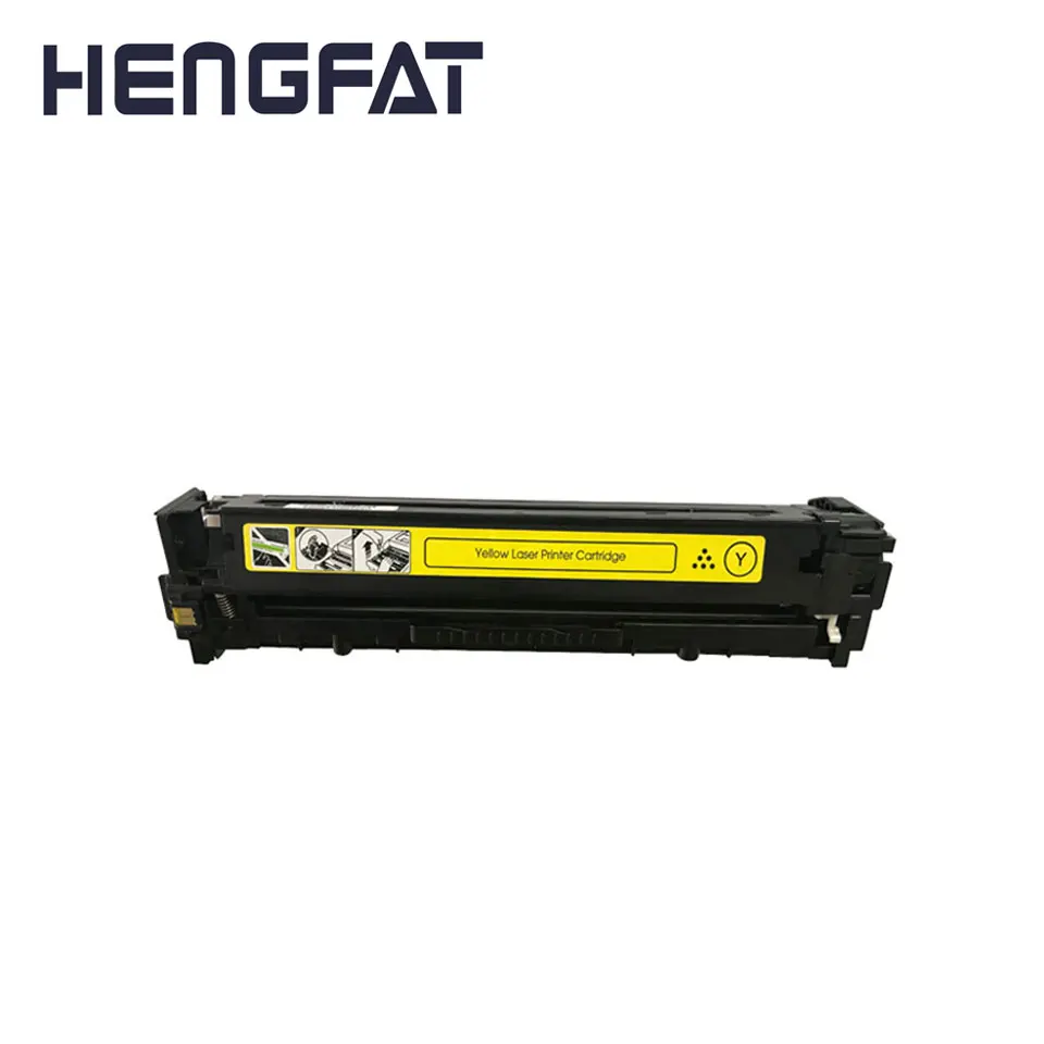 Совместимый цветной картридж с тонером CB540A CB541A CB542A CB543A 203A для HP LaserJet CP1215 CP1515n CP1518ni