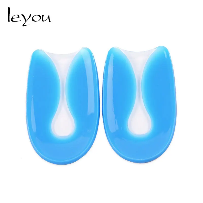 Силиконовая стелька под пятку Leyou облегчающая стельки для ног|Вкладыши и