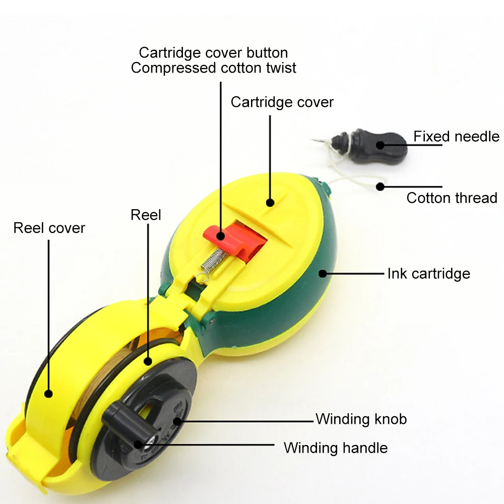 Строительный Инструмент меловая леска деревообрабатывающий строительный