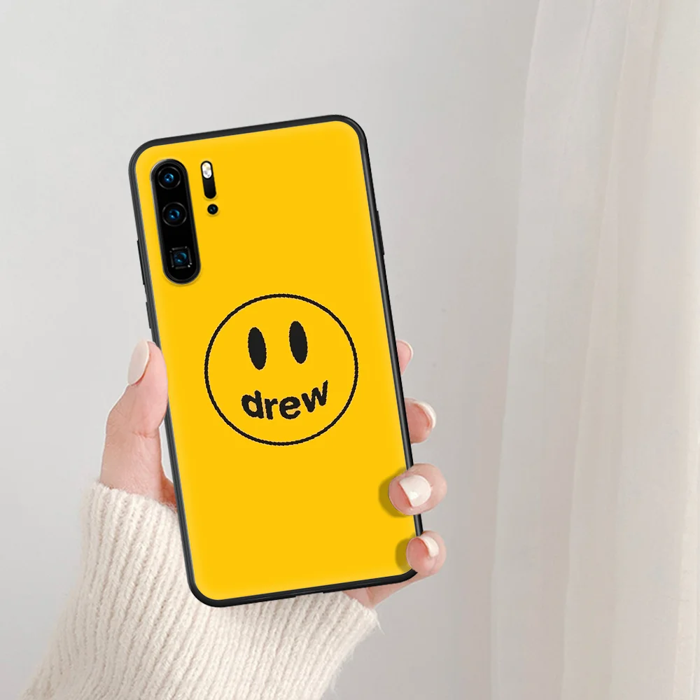 

Fashion Justin Bieber Phone Case For Huawei P Mate Smart 10 20 30 40 Lite Z 2019 Pro black Shell 3D Cover Fashion Funda Luxury