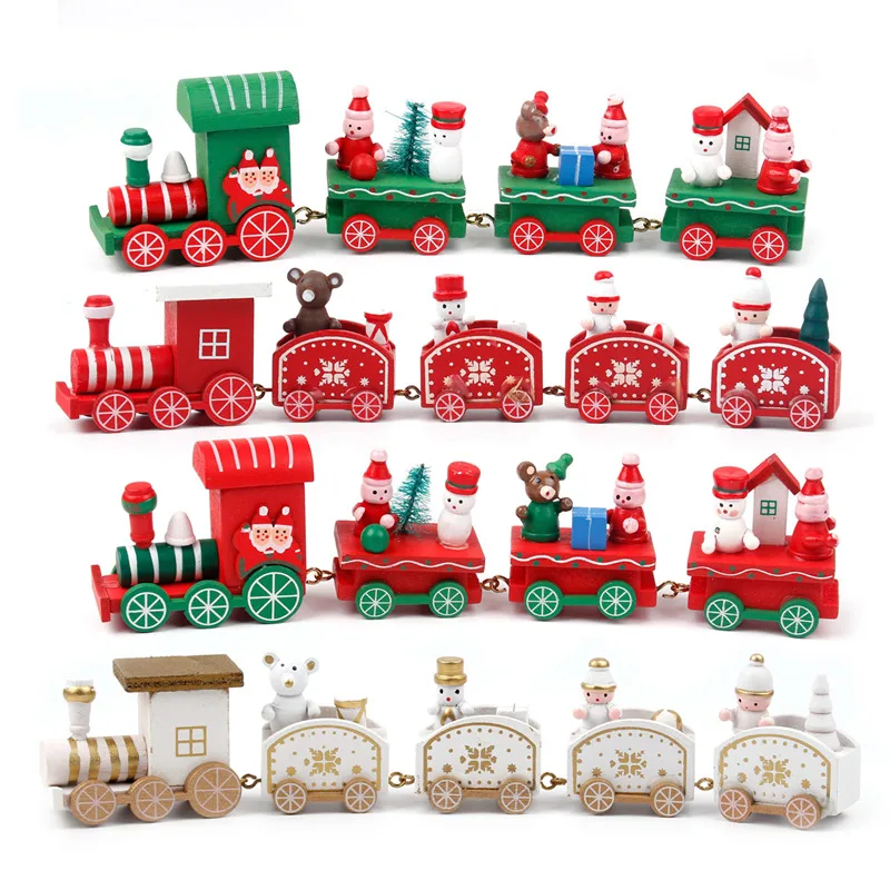 

Wooden Train Christmas Ornament Merry Christmas Decoration For Home Table 2021 Xmas Gifts Noel Natal Navidad Happy New Year 2022