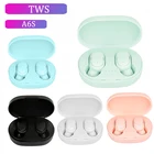 Беспроводные наушники A6S, TWS Bluetooth V5.1, стерео гарнитура, спортивные наушники, шумоподавление, микрофон, зарядный бокс для смартфона