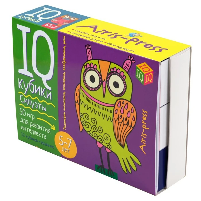 Развивающий набор Силуэты 50 игр для развития интеллекта | Игрушки и хобби