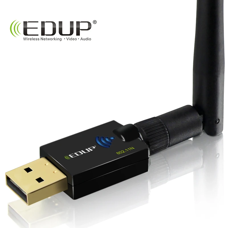 EDUP WiFi USB 300 адаптер Mbps 802.11n wifi приемник беспроводной ключ Ethernet для Windows Mac OS|Сетевые