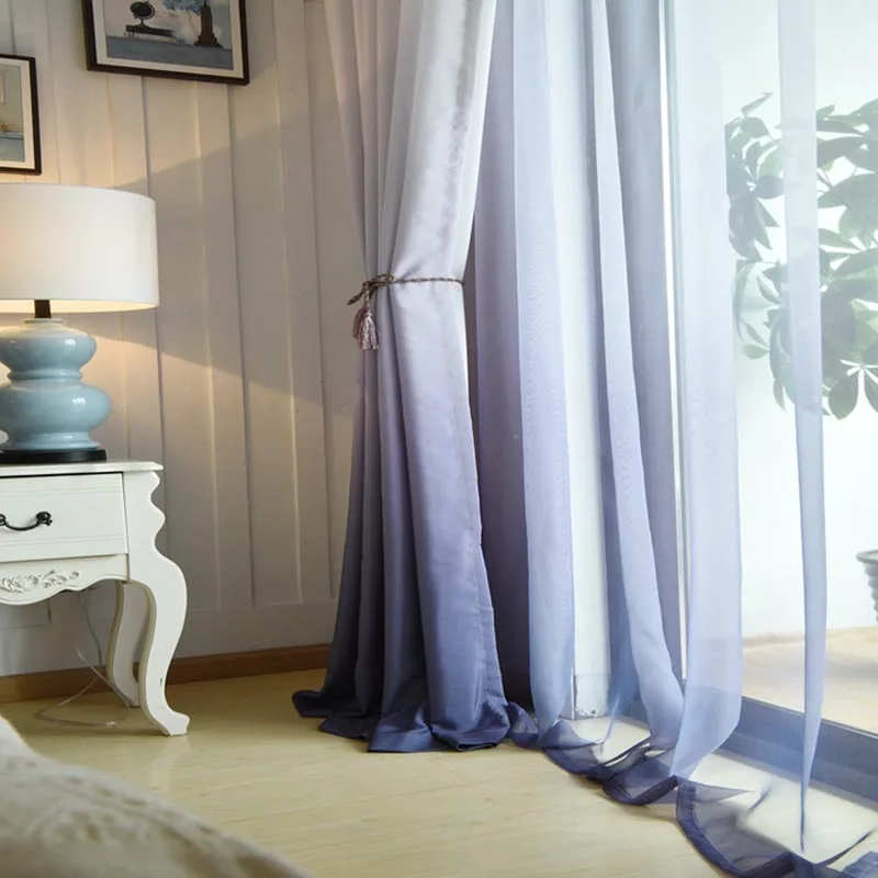 

Gradient Roman Curtains For Living Room Tulle For Bedroom Modern Window Curtains For Kitchen Blackout Curtains For Room And Hall