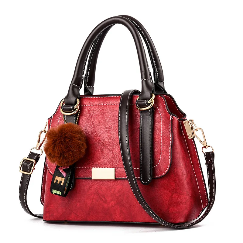 YINGPEI Women Bag Vintage Casual Tote Top-Handle Messenger Bags Shoulder student Handbag Purse Wallet Leather 2018 New | Багаж и сумки