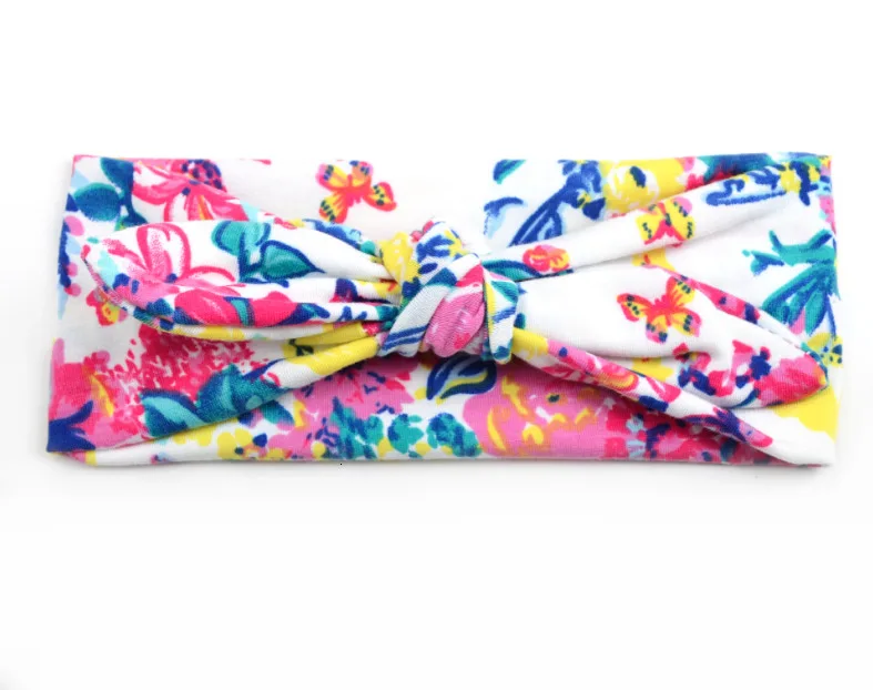 Повязка для волос повязка на голову с бантом тюрбан головные уборы новорожденных