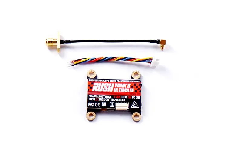 Раш Танк II V2 5 8G 48CH Raceband Питер/25-800 МВт переключаемый 2-8S VTX для RC FPV Racing Freestyle Nazgul5 Tyro129