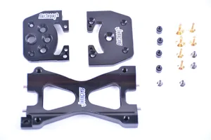 Точная обработка с ЧПУ, кронштейн для крепления двигателя из алюминиевого сплава для TRAXXAS X-MAXX подходит для двигателя 1717 8S и оригинального автомобильного двигателя