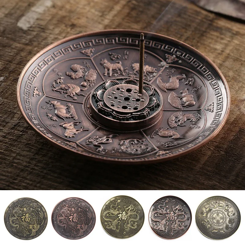 Держатель для благовоний с гравировкой в виде животных держатель горелок