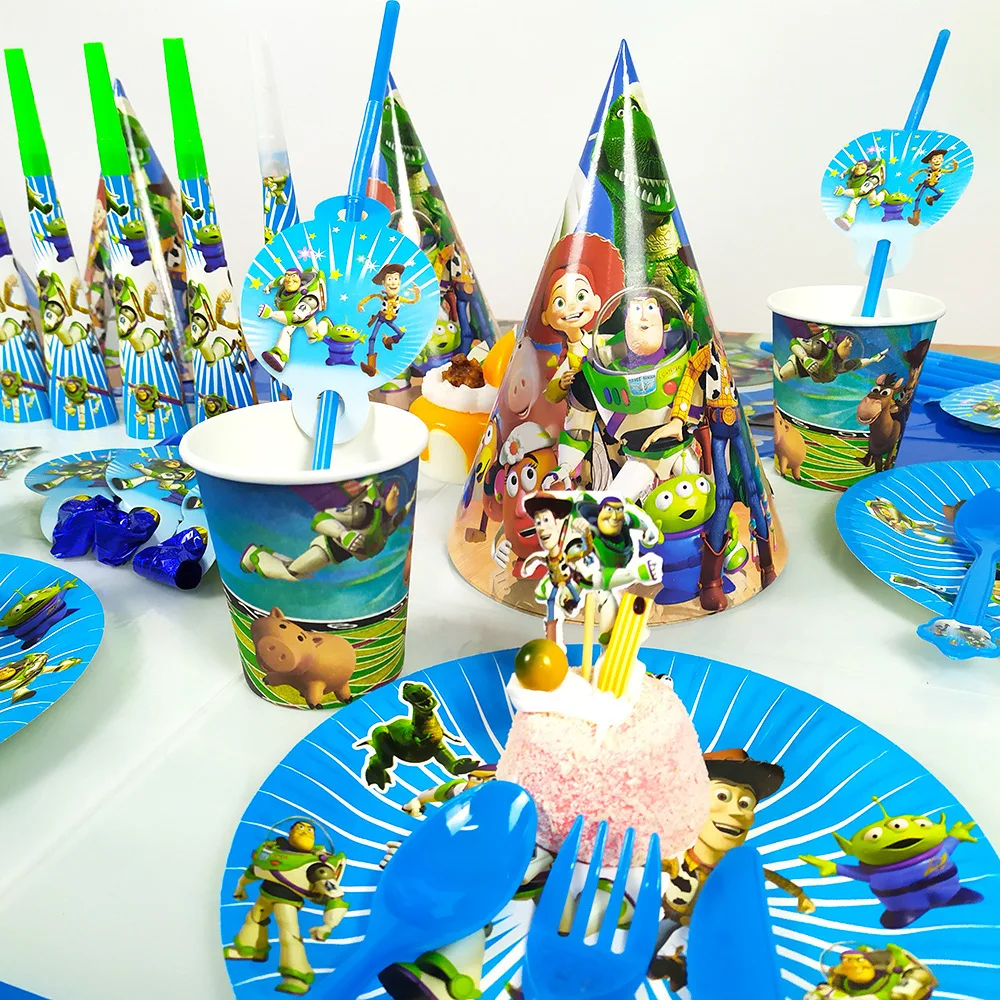 Дизайн истории игрушек украшения для дня рождения мальчиков туалетный ершик