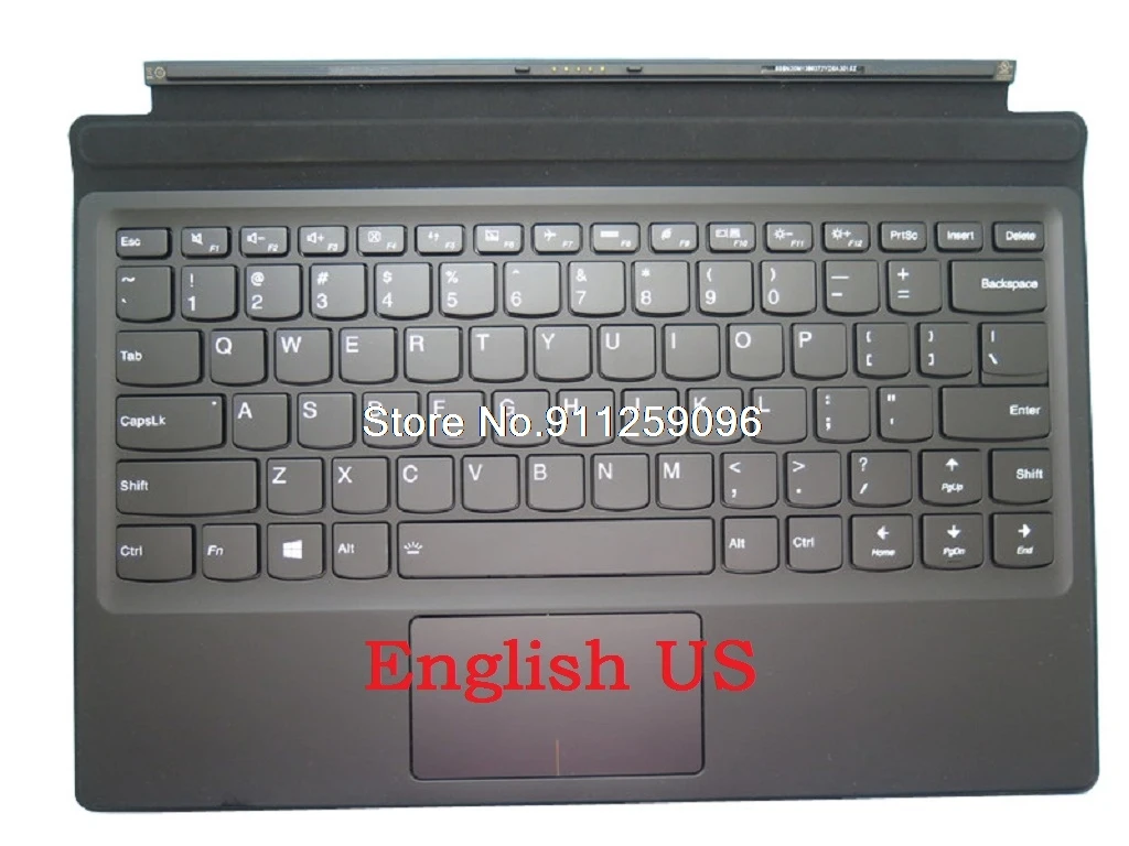 Keyboard For Lenovo For Ideapad Miix 510-12ISK 510-12IKB 510 510-12 Tablet Folio English US Belgium BE Turkey TR Spain SP Case
