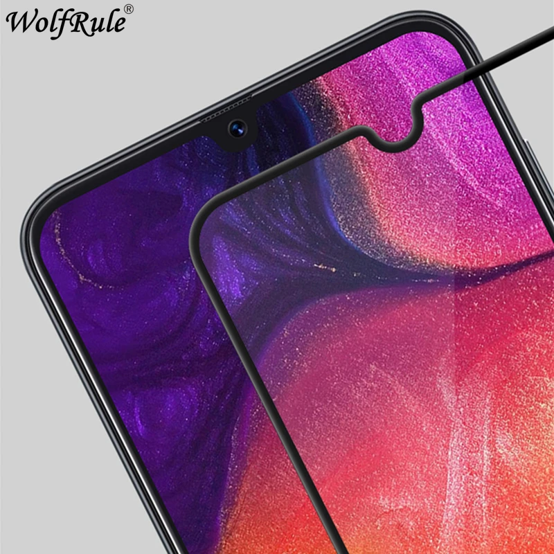 2 piezas de vidrio templado para Samsung Galaxy A50S vidrio cubierta completa pegamento Protector de pantalla para Samsung Galaxy A50S vidrio para Samsung A50S-0