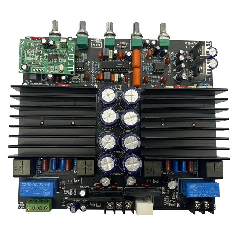 

Усилитель звука TDA8954TH 2,1, Bluetooth, Hi-Fi Цифровой усилитель, плата класса D, предшественник Amp 210 Вт X2 LM1036 + NE5532