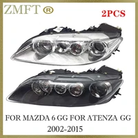 2pcs left right car front bumper front driving light head light headlamp headlight for mazda 6 gg for atenza gg 2002 2015