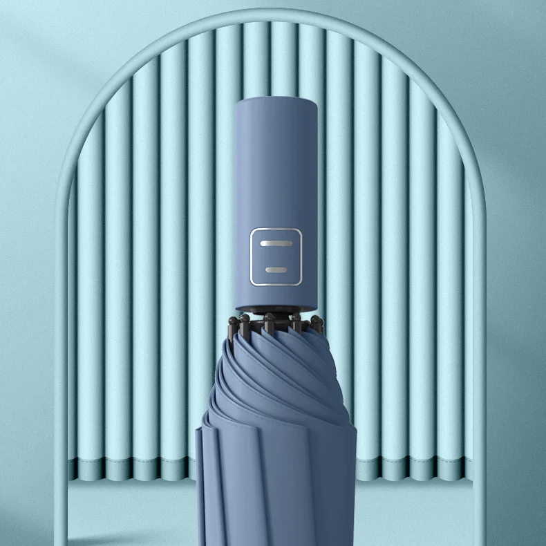 Автоматический зонт с защитой от УФ лучей ветрозащитный женский складной