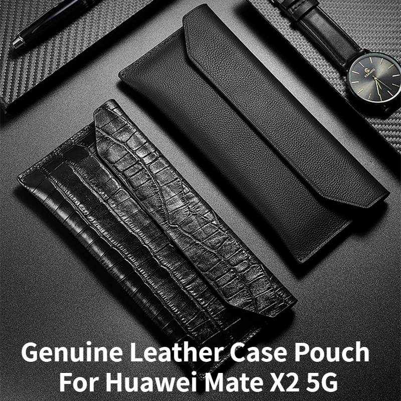 

Чехол из натуральной кожи для Huawei Mate X2