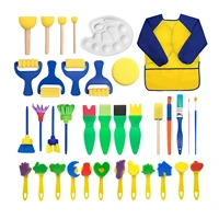 toddler learning toys washable sponge paint brushes set art craft supplies for 3