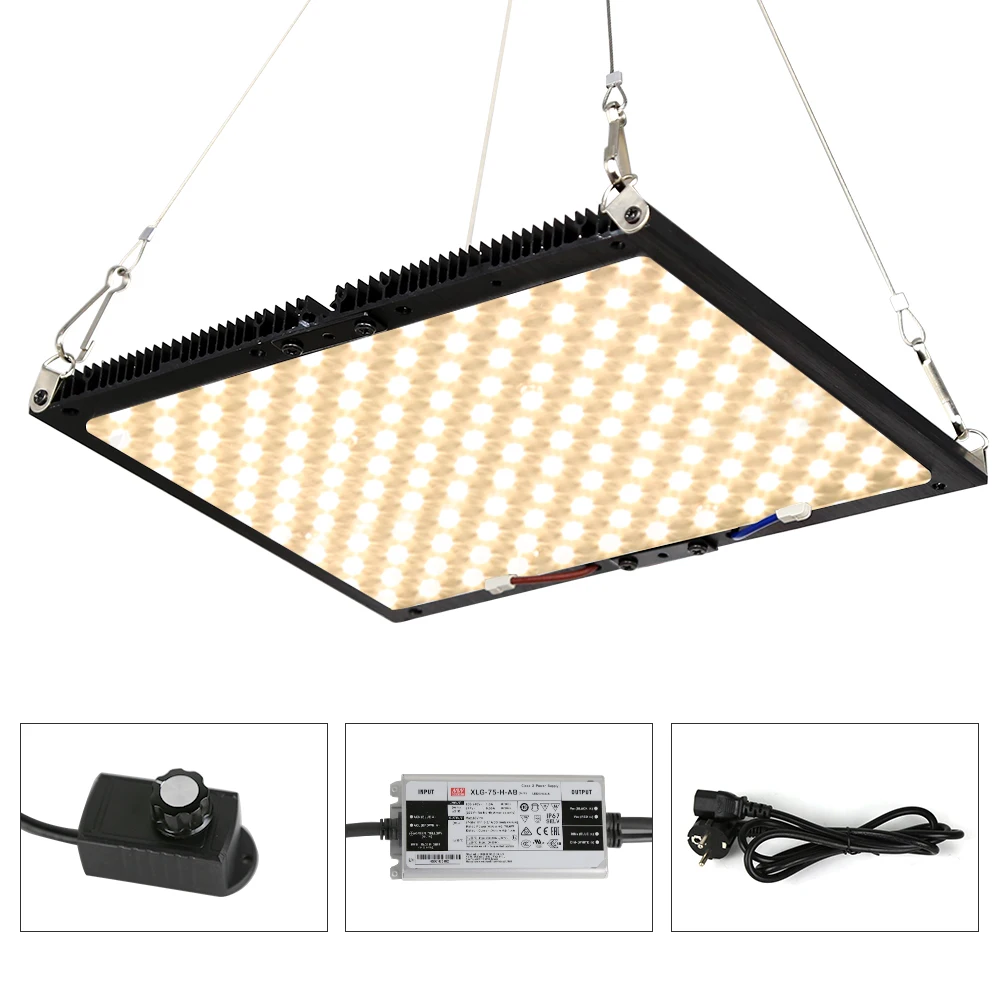 Приглушаемая Квантовая панель светодиодная лампа полного спектра для