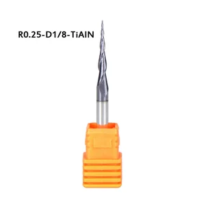 Фреза Концевая твердосплавная с 2 канавками, 18, 0,25 мм, 1 шт.