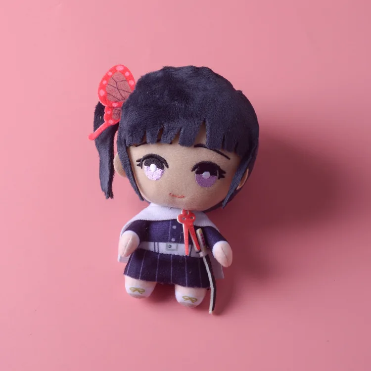15cm Cartoon Demon Slayer Blade Plush Doll Cute Pendant Kamado Kyoujurou Muichirou Kanae Giyuu Inosuke Warme Mini Toy - купить по