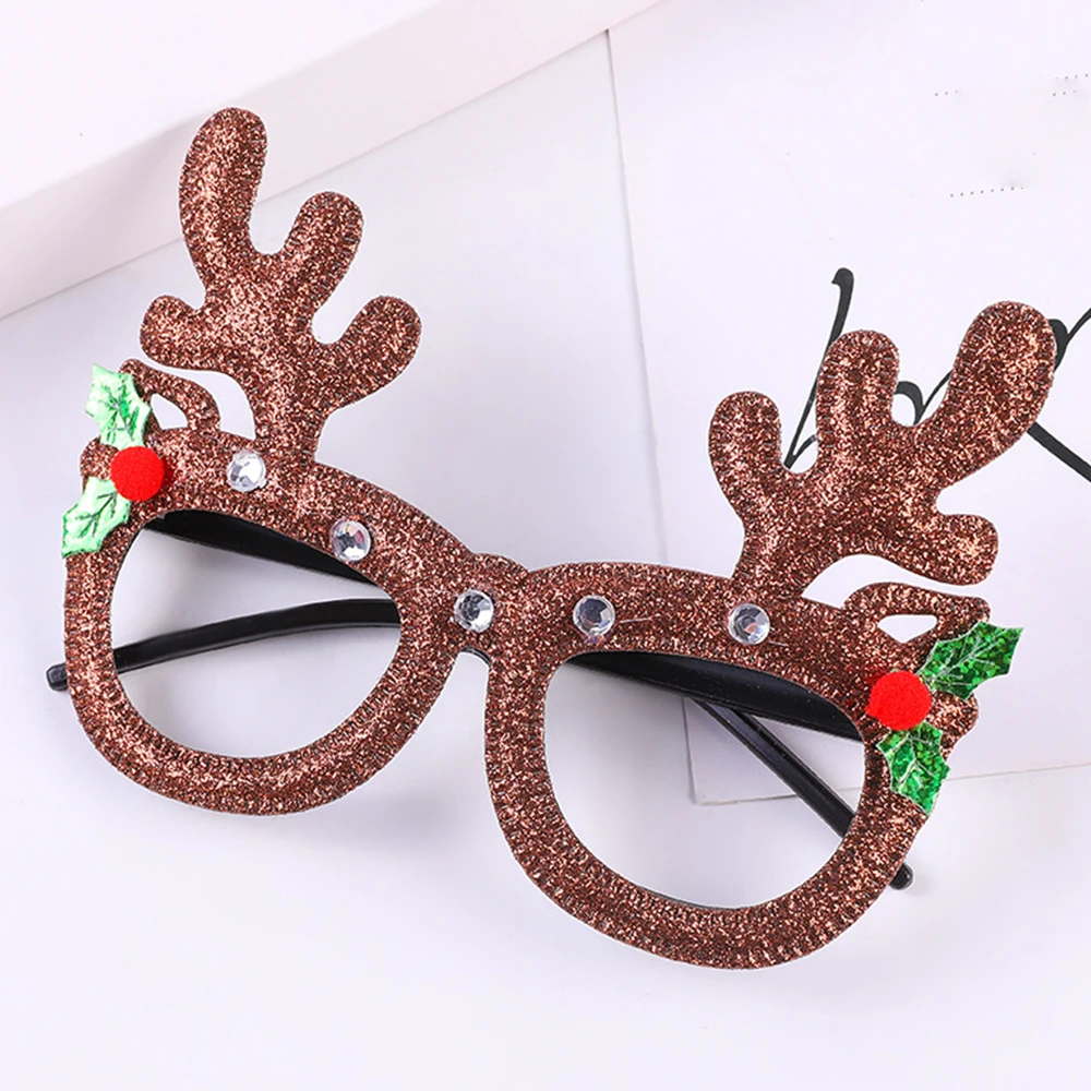 

Christmas Cartoon Dress Up Glasses Adult Children Costume Props Gifts Christmas Decoration Christmas Eyewear