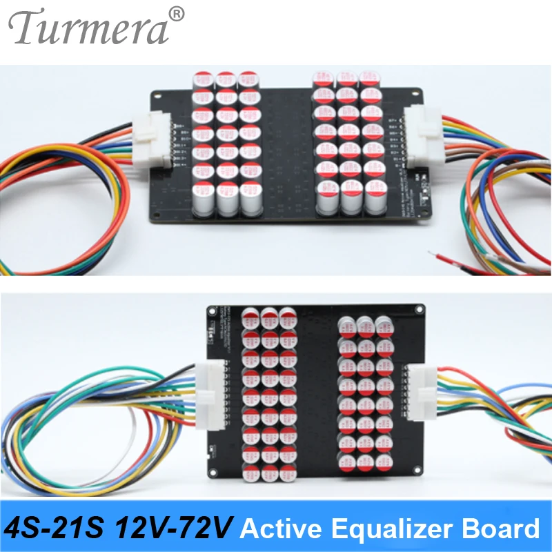 

Lithium Battery Board 1A 3A 5A 6A Active Equalizer Balancer Li-ion Turmera Lifepo4 LTO Capacitor BMS 4S 5S 7S 8S 10S 16S 17S 21S