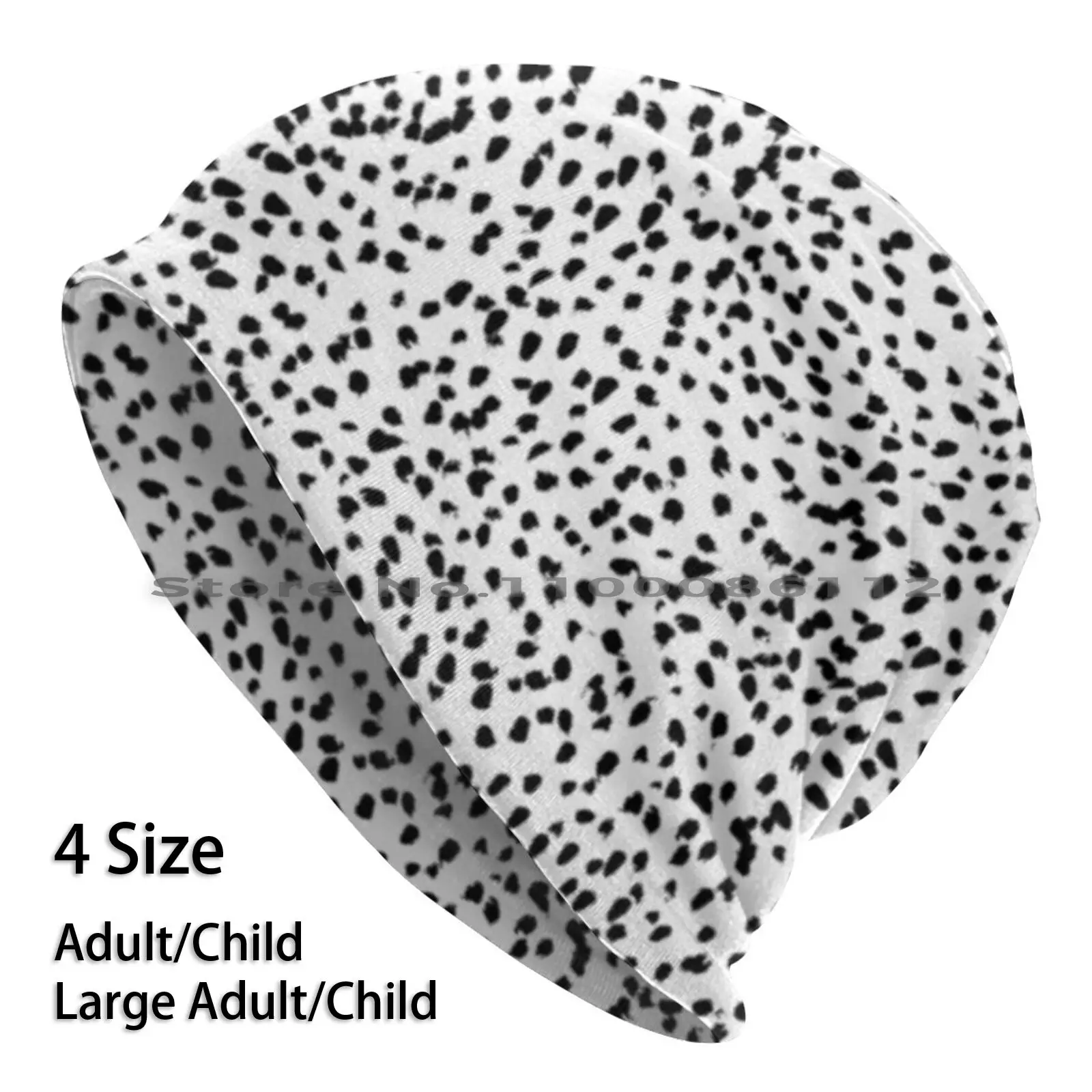 

Dalmation Print Beanies Knit Hat Dalmation Doggo Vsco Black And White Trendy Trending Retro Popular Teen Girl Girly Stay Safe