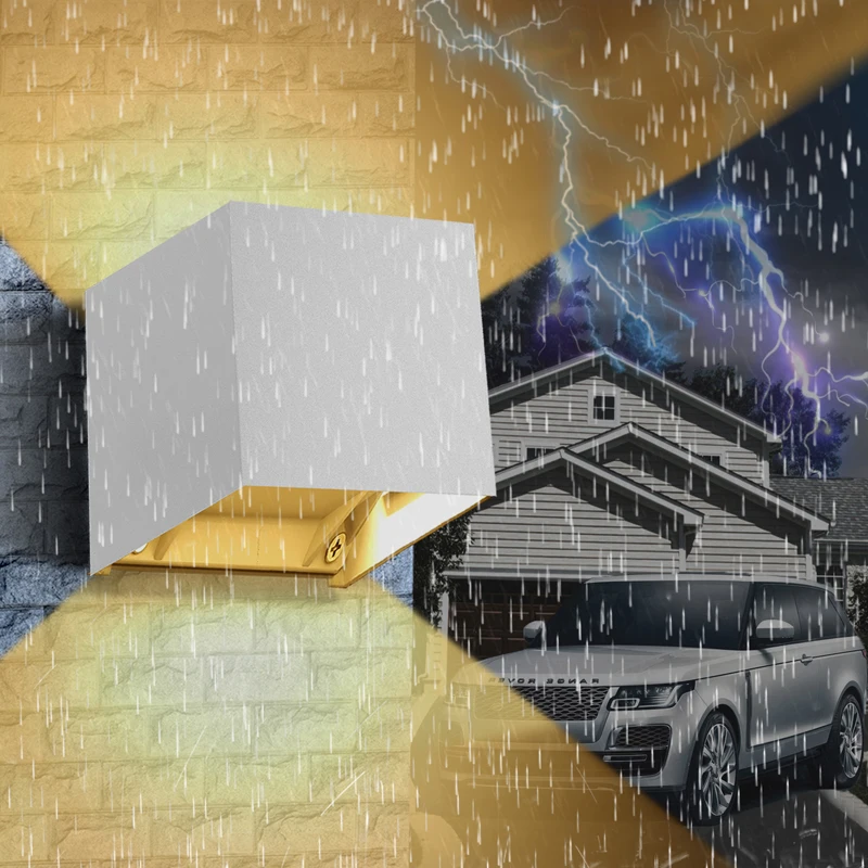 IP65 Водонепроницаемый светодиодный светильник для крыльца 12 Вт 20 | Лампы и