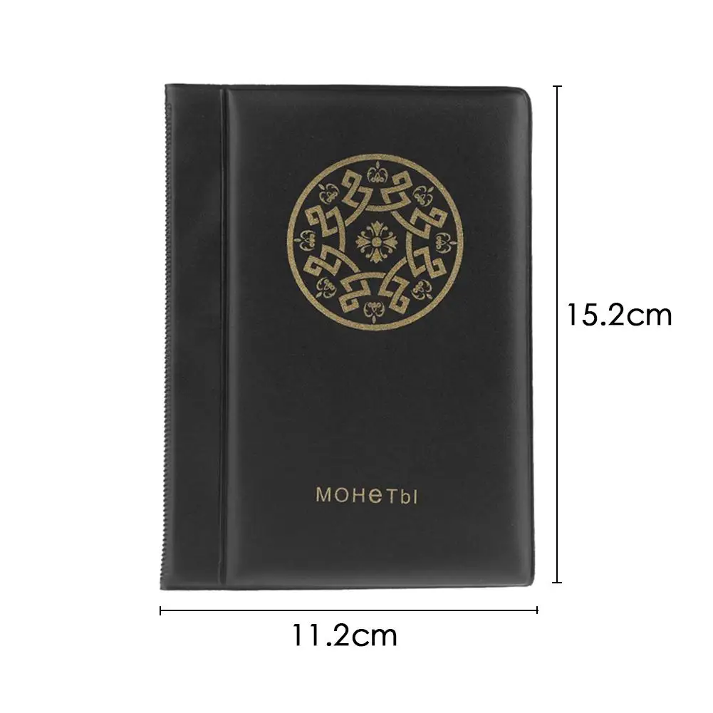 

PVC 120 Pockets Coins Album Collection Book Mini Penny Coin Storage Album Book Coin Holders Collector Gifts Coin Album Hot