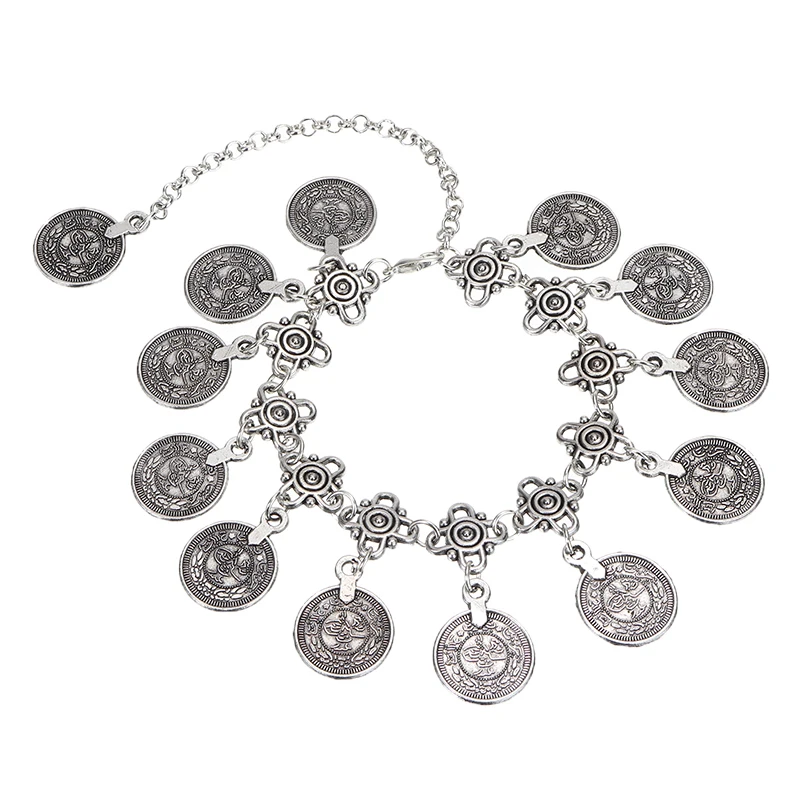 Браслет на ногу Sainio в винтажном стиле украшение для ног бохо подвеска пляжа