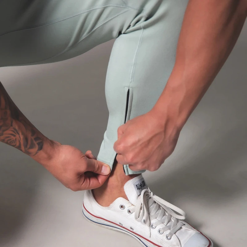 Брюки мужские спортивные с принтом хлопковые Джоггеры для фитнеса и