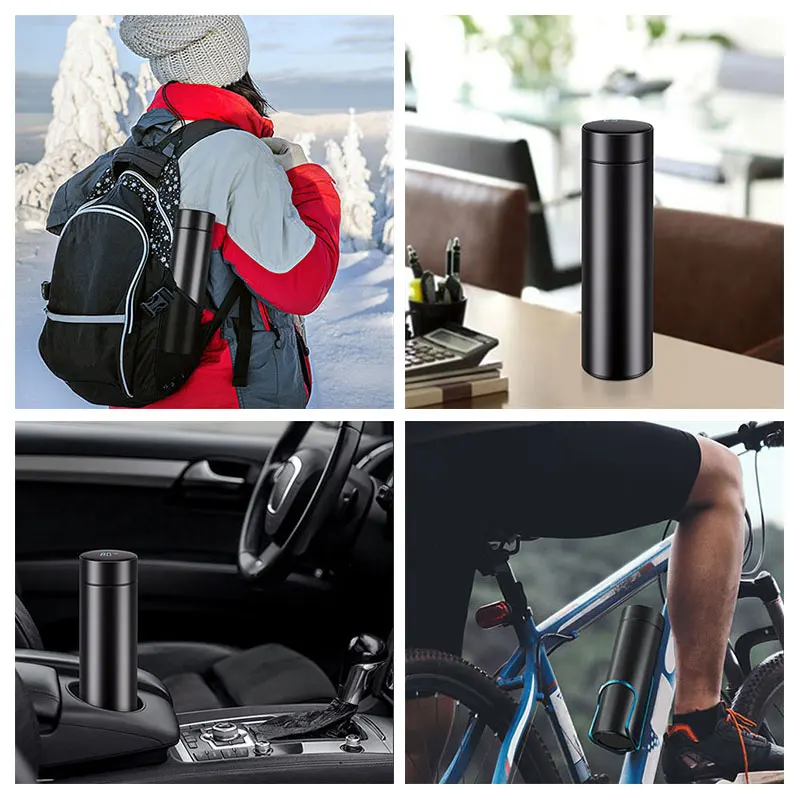 Умные термокружки из нержавеющей стали изоляционная бутылка для воды