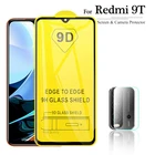 Закаленное стекло для xiaomi Redmi 9 T 9 T 9 t, защитная пленка для экрана xiomi redmi 9 T 9, кружка для объектива камеры, 2 в 1