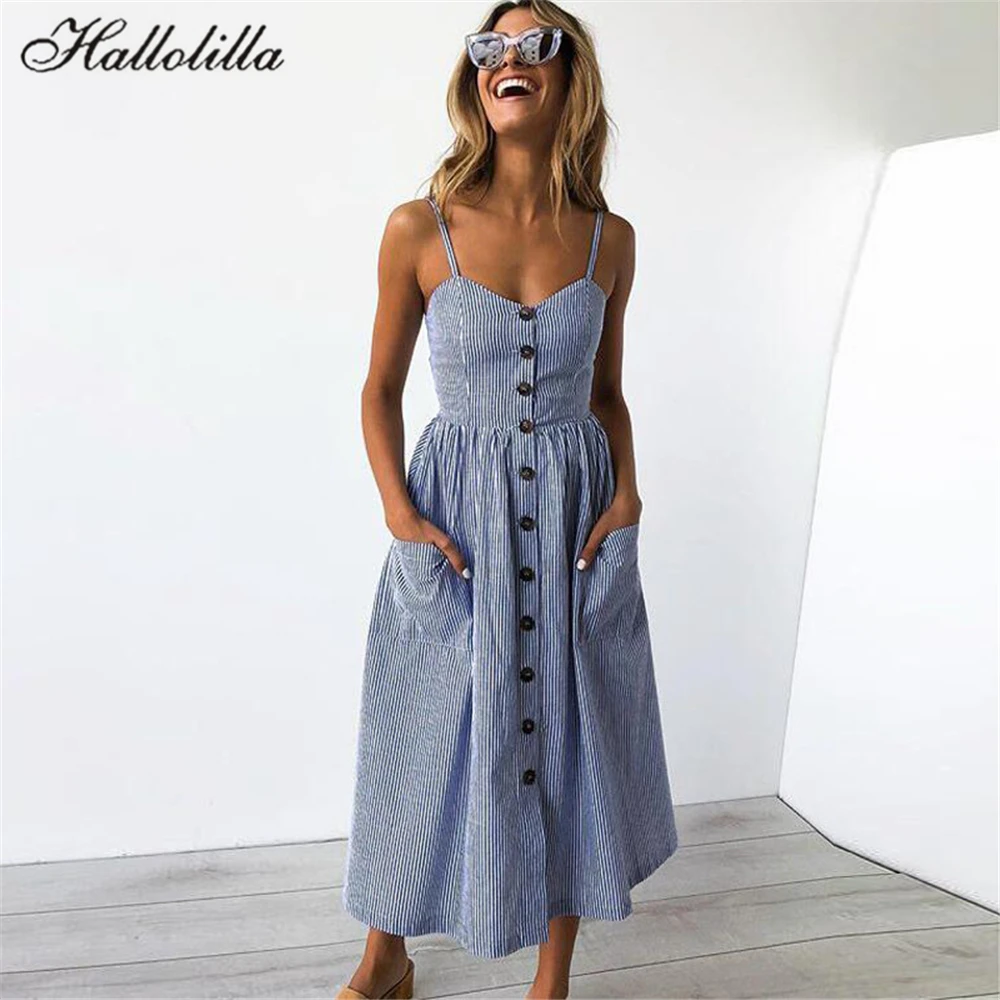 Фирменное платье в богемном стиле с цветочным принтом от Hallolilla винтажные