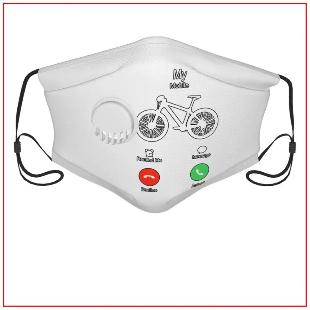 

Mobile Call MTB Kids Men Women face mask Fishing Cotton Reusable Breathable Washable Cloth Mondkapjes Masbaar Virus