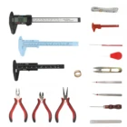 Набор инструментов для изготовления ювелирных изделий, фурнитура, аксессуары для ремонта, плоскогубцы, игла для бисероплетения, ножницы, штангенциркуль с нониусом, эластичная нить, медный провод