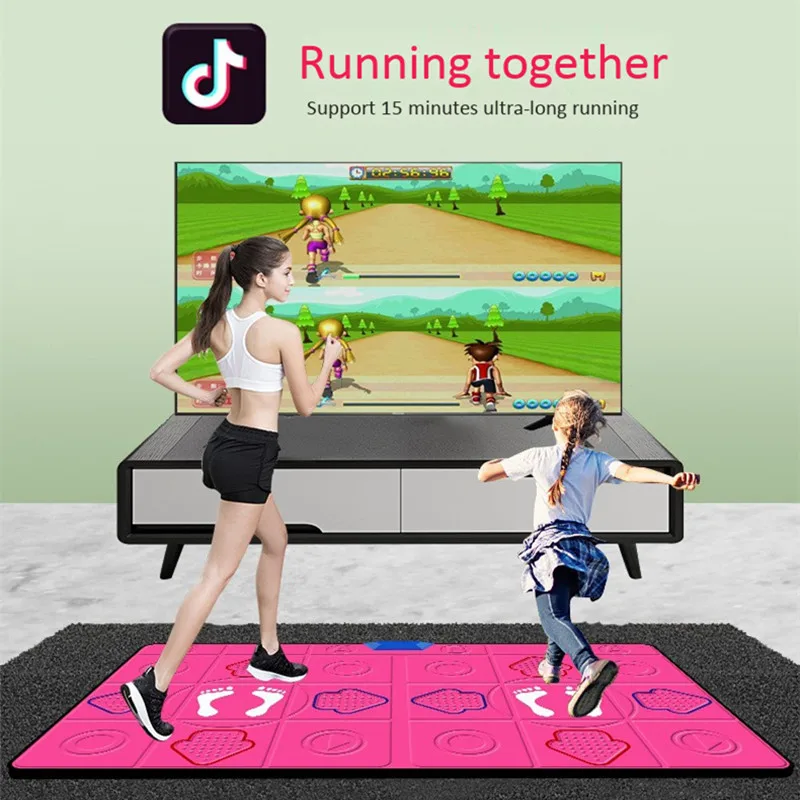 HDMI HD компьютер ТВ двойного назначения игры двойной танцевальный коврик йога