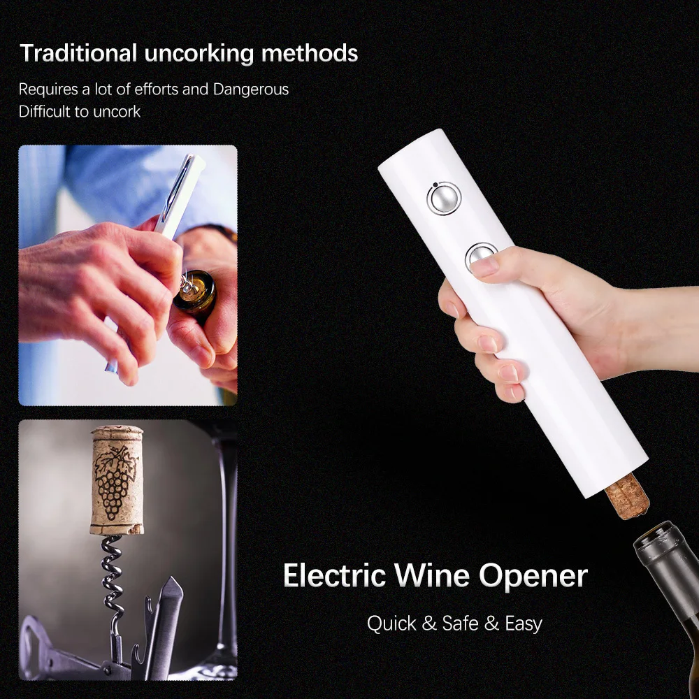 Электрический штопор автоматический для винной бутылки бутылок с Фольга