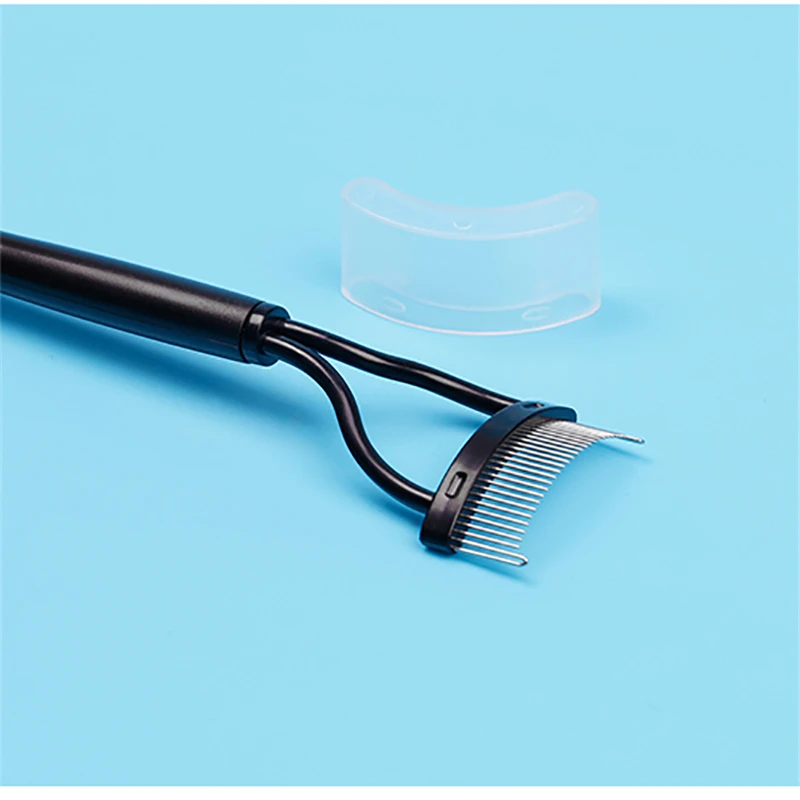 

1Pcs Eyelash Comb Separator Metal Brush Mascara Guide Applicator Eyebrow Brush Curler Beauty Cosmetic Tools