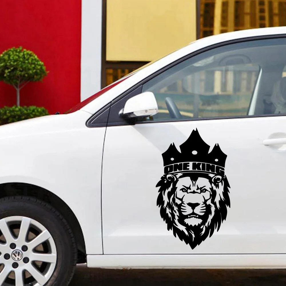 Творческий Лев Авто Стикеры Наклейка Декор настенные виниловые