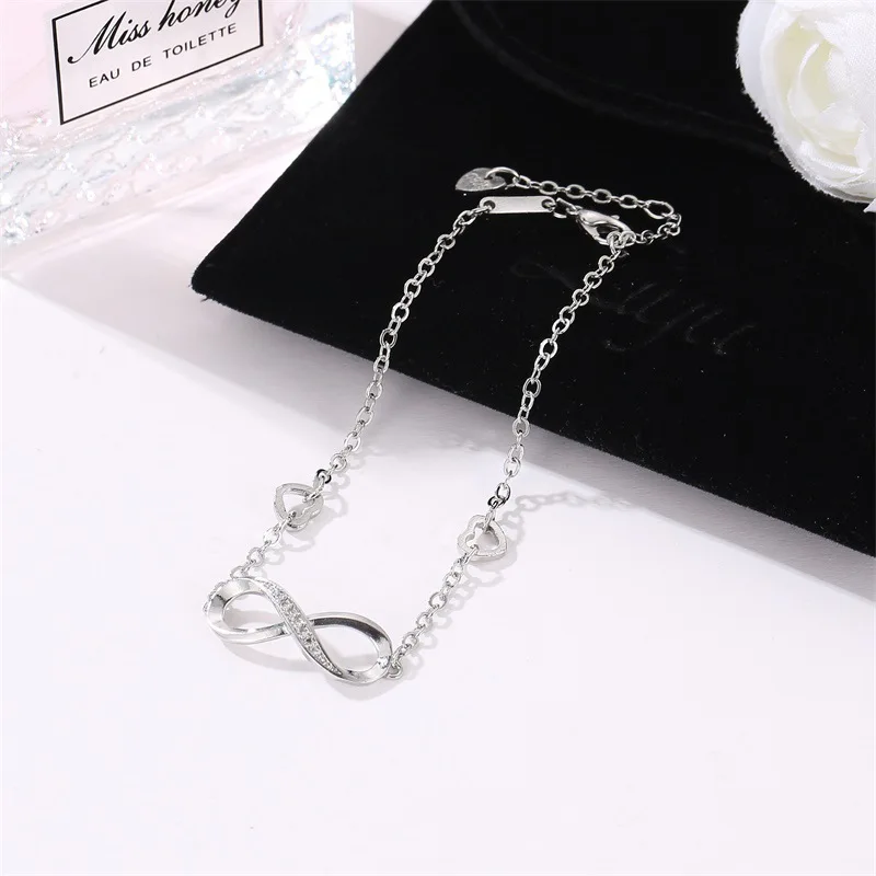 Модный Цветной Новый 8 образный геометрический регулируемый браслет