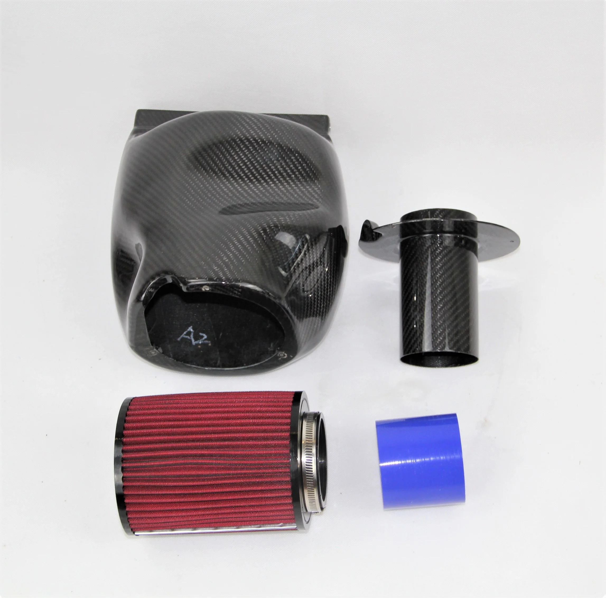 

carbon fiber air intake pipe sets for vw mk6 ea888 tsi r20 gti audi s3
