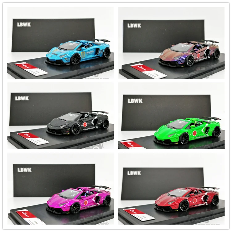 

1:64 LBWK LB performance 2.0 Lambo Aventador LP700-4 Roadster Resin Model Car