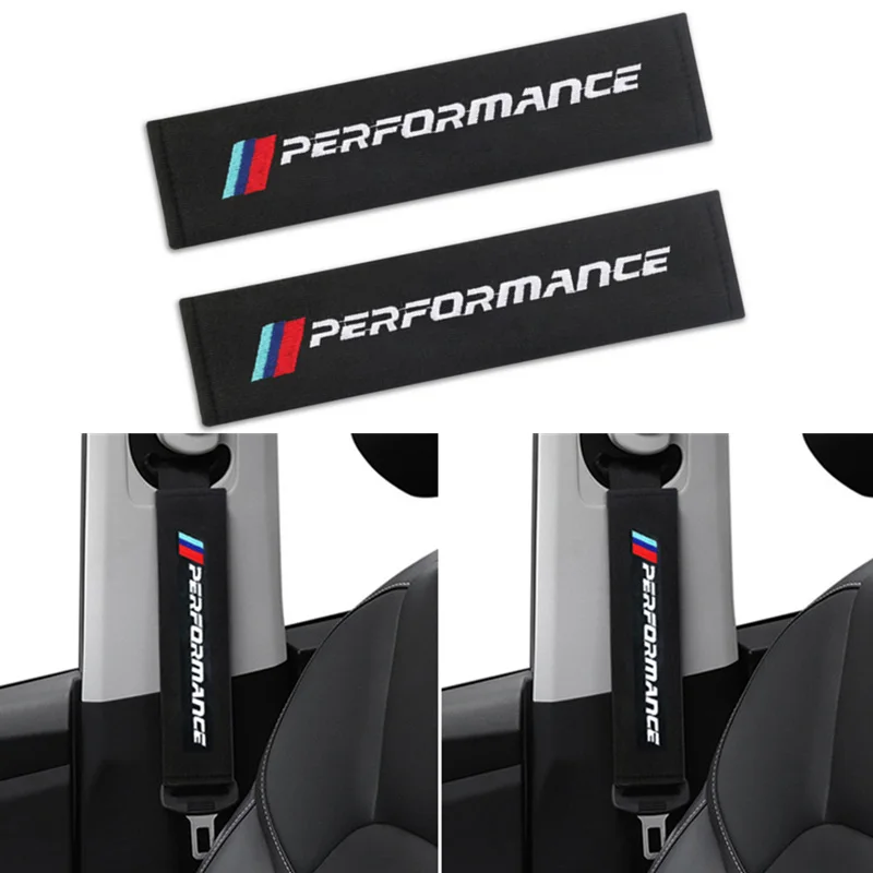 Автомобильный хлопковый фланелевый шейный ремень для подголовника BMW 1 3 5 7 серии