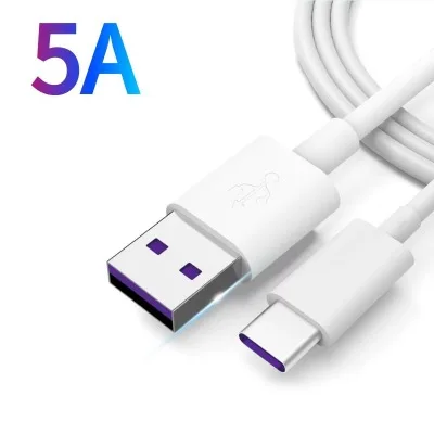 Кабель USB Type C для суперзарядного Устройства Huawei Mate 10 5A|Кабели мобильных